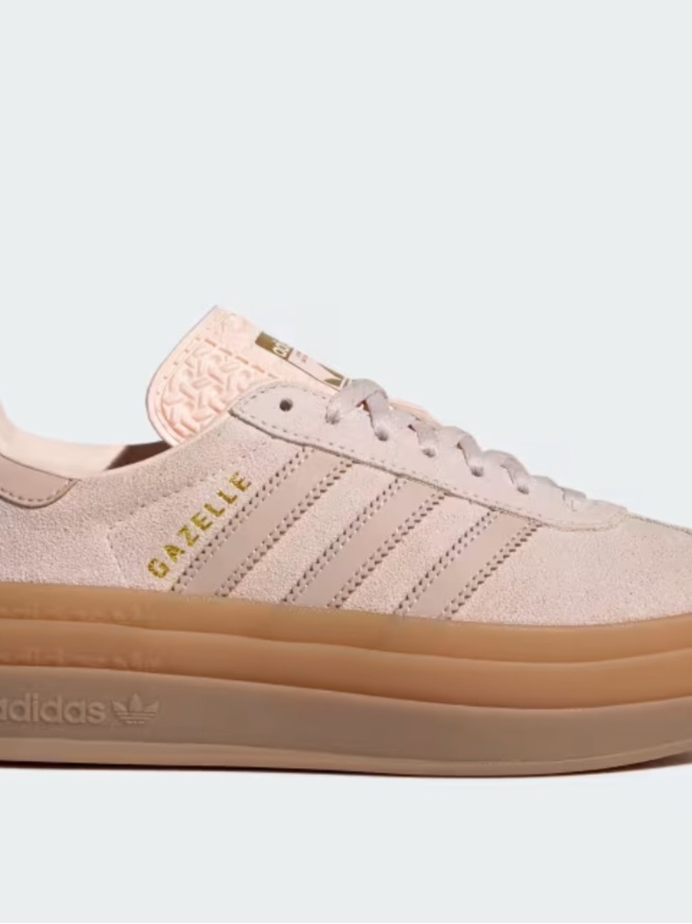 Adidas Gazelle
Bold/Platform
Lifestyle Shoes
Size 4.5 Youth/6 Women